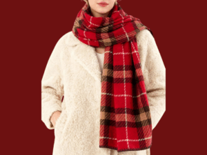 JOYPICKS Women's Long Knit Scarf Winter
