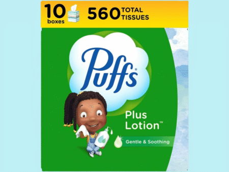 Puffs Plus Lotion Facial Tissues