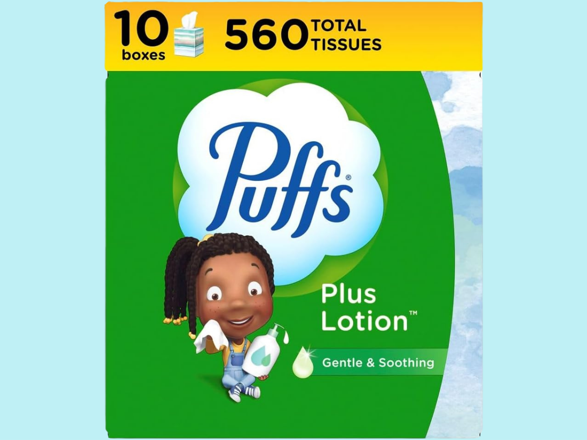 Puffs Plus Lotion Facial Tissues 