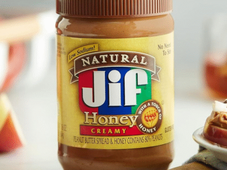 JIF PEANUT BUTTER AND HONEY