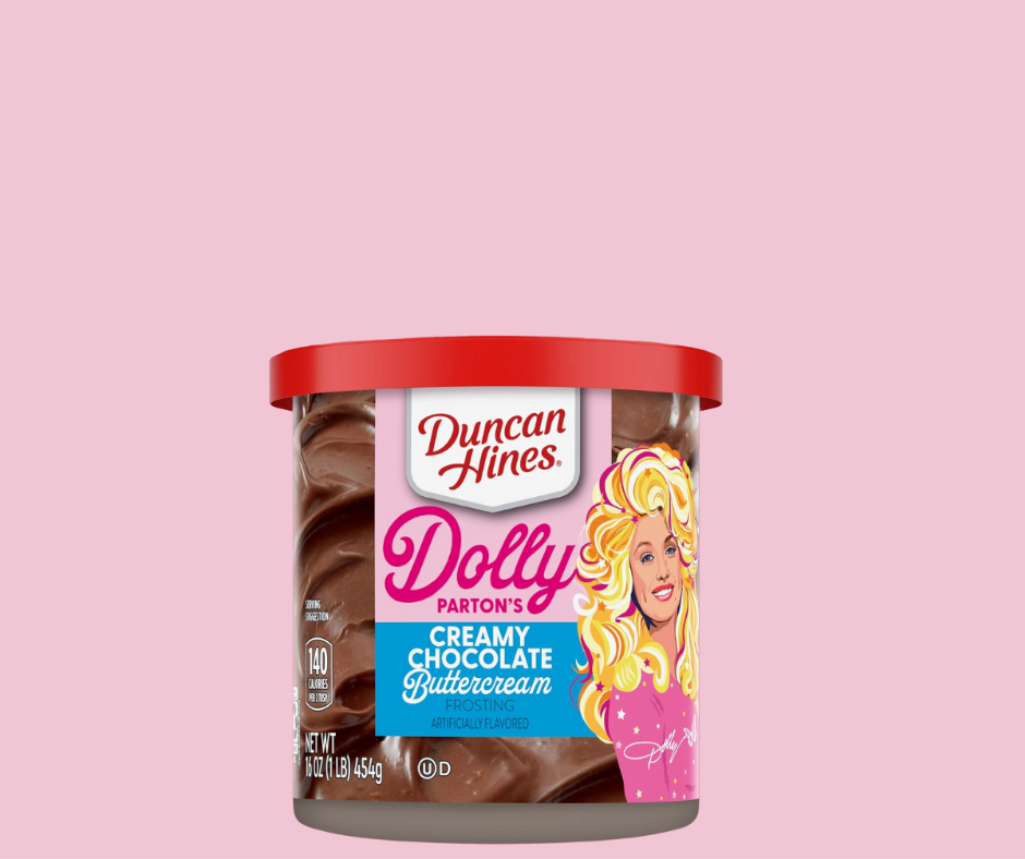 Duncan Hines Dolly Parton Chocolate Buttercream Frosting 