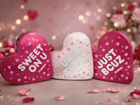 Valentine's Day Dunkin' heart tins (1)
