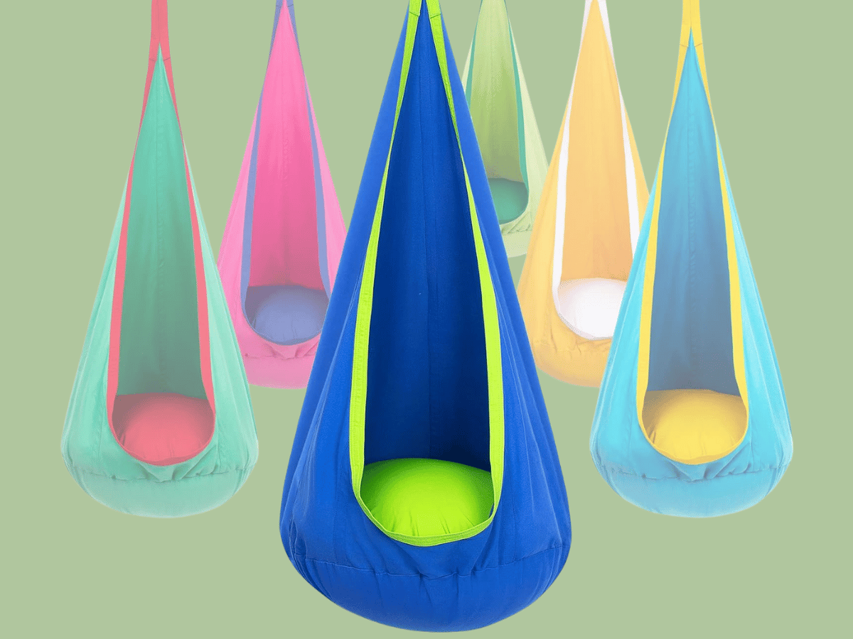 Y Stop Kids Pod Swings