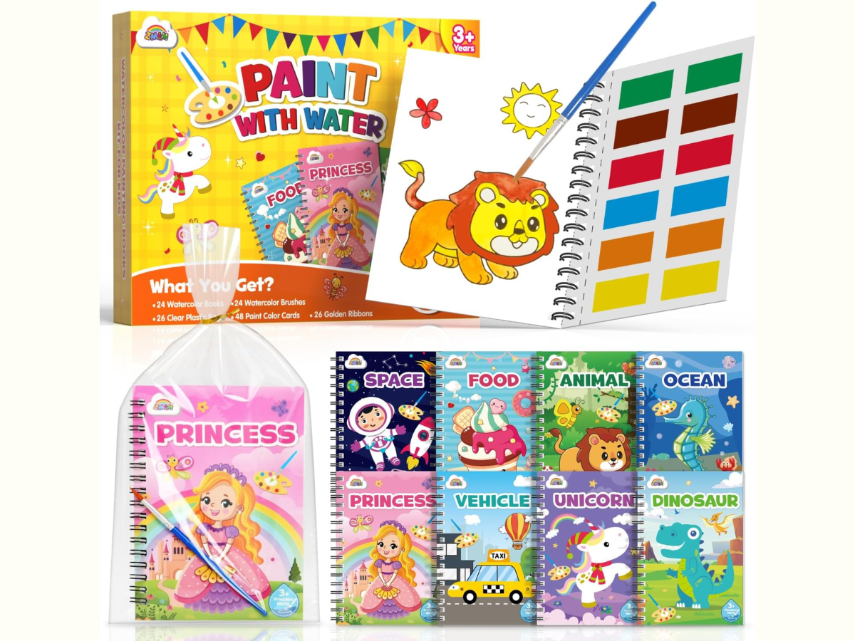 water color books painting