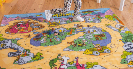 flintstones rug