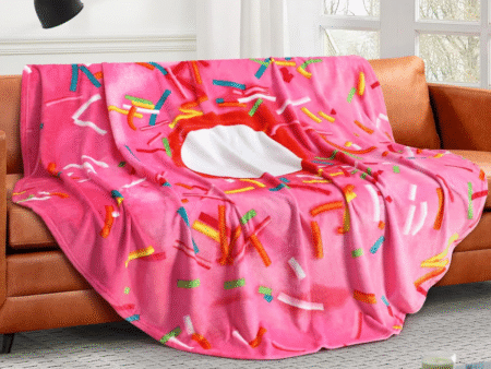 giant donut blanket