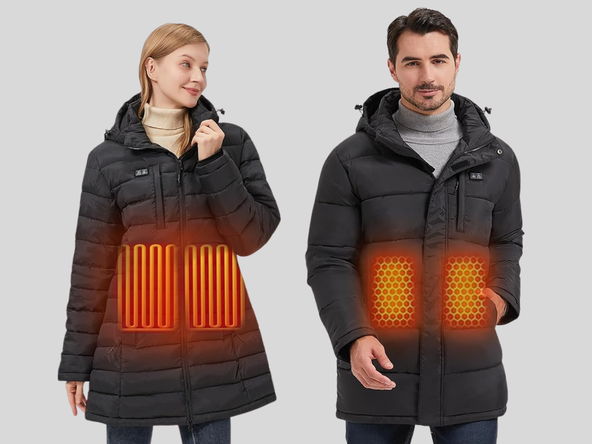 heated puffer jackets