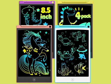 lcd writing tablet 4 pack
