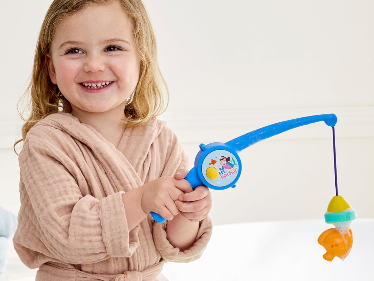 msrachel ms Rachel fishing toy