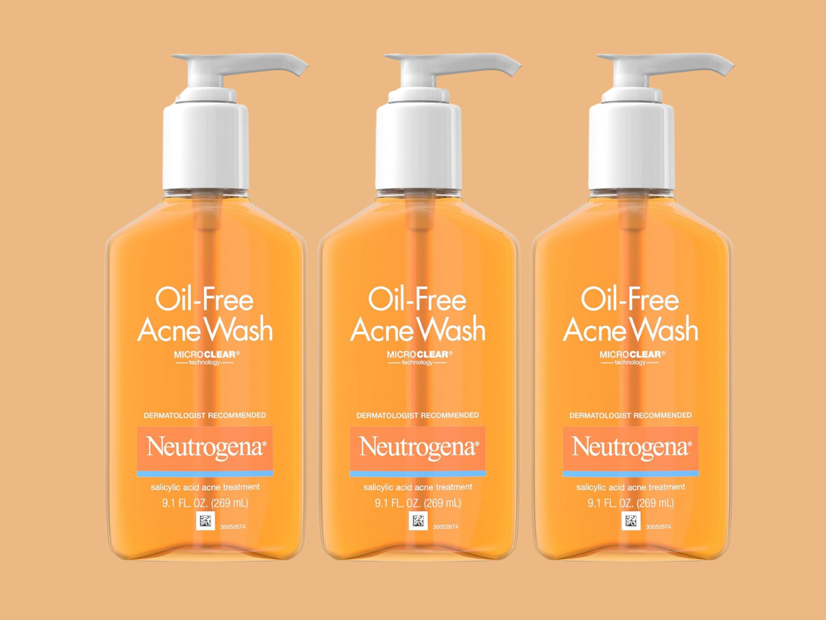 neutrogena acne wash