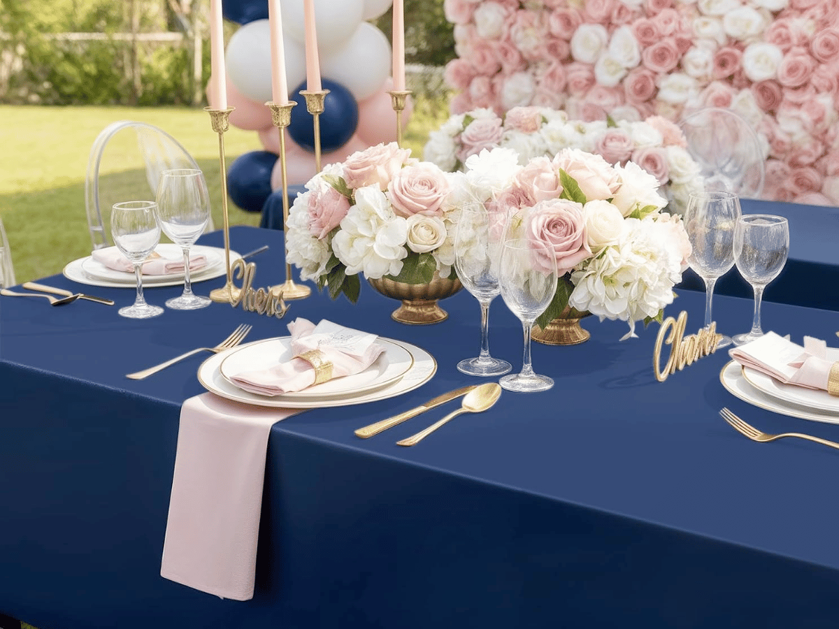 plastic table cloths