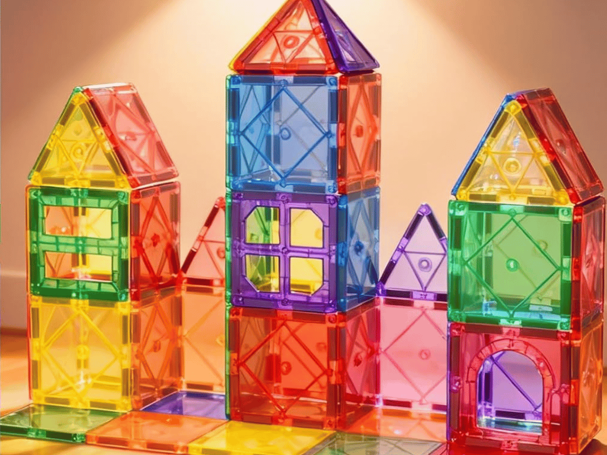 soyee Magnetic Building Tile Set