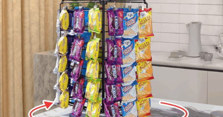 spinning chip display stand