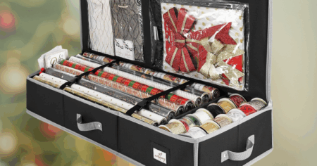 wrapping paper holder