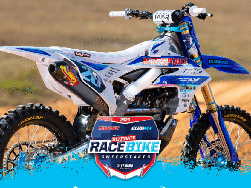 2026 MotoSport ClubMX Ultimate Racebike Sweepstakes