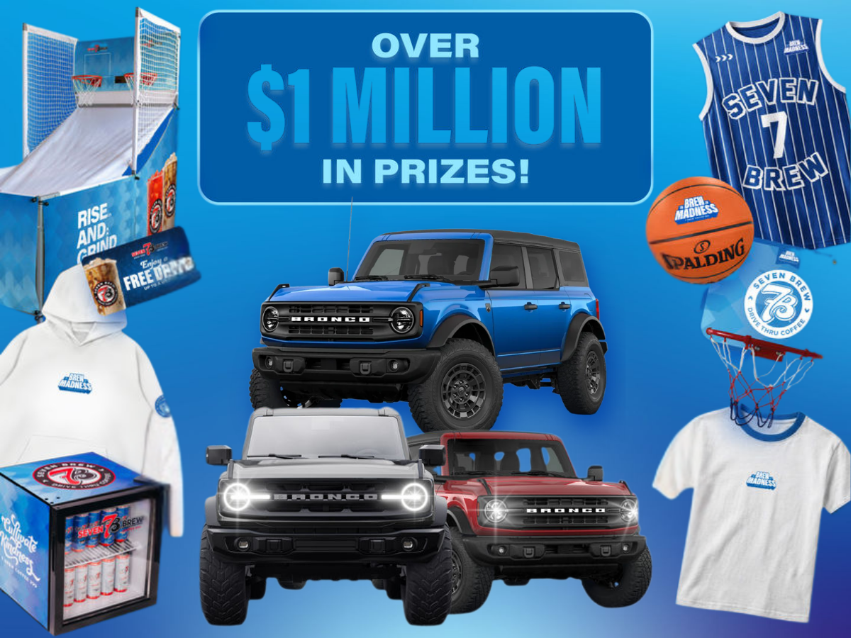 7 Brew Coffee Brew Madness Scratch to Win Sweepstakes