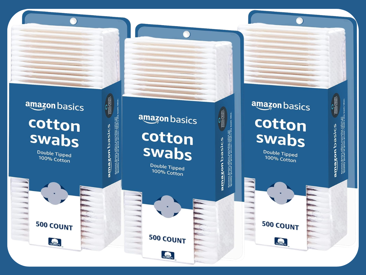 Amazon Basics Cotton Swabs