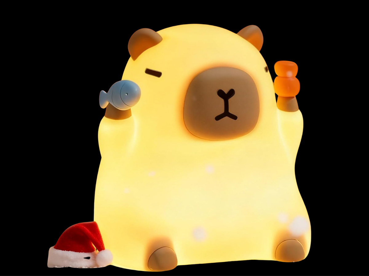 Capybara Squishy Lamp 