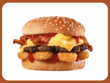 Carls Jr Breakfast Burger