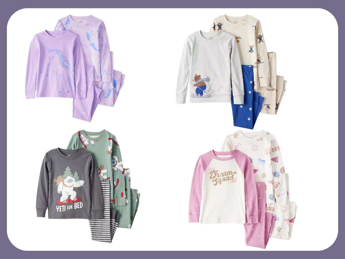Carter's 4pc pj's 