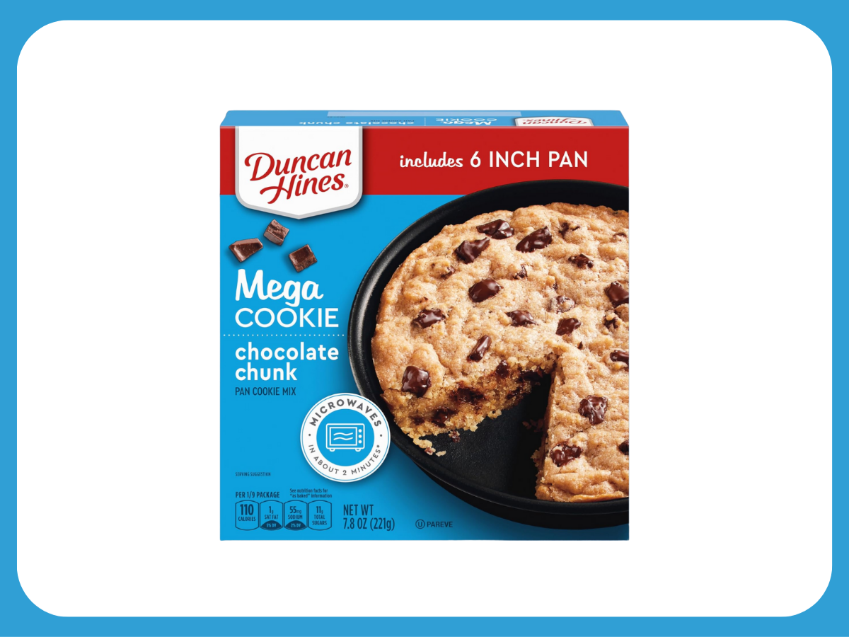 Duncan Hines mega cookie 
