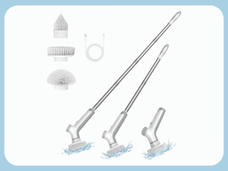 Electric spin scrubber