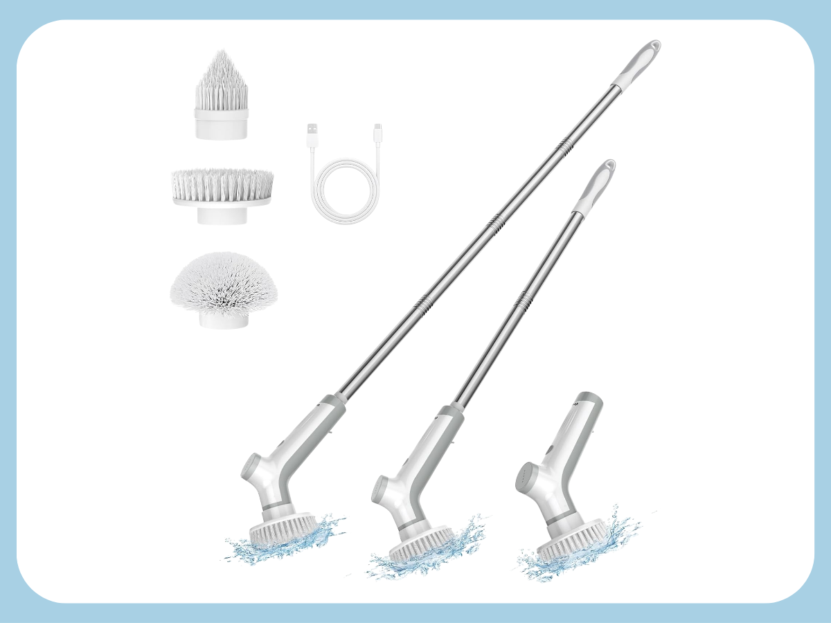 Electric spin scrubber 