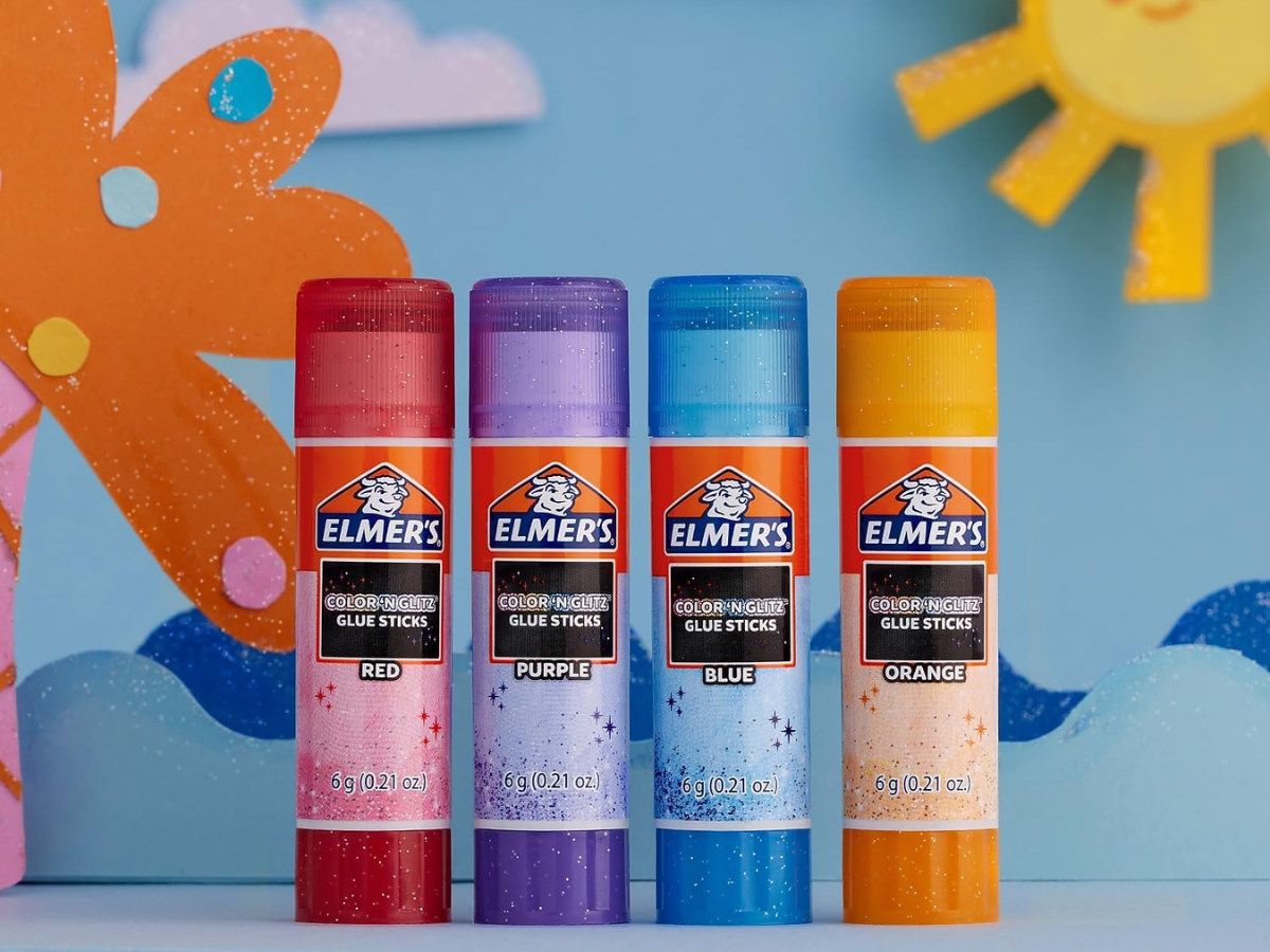 Elmer’s Color 'n Glitz Glue Sticks