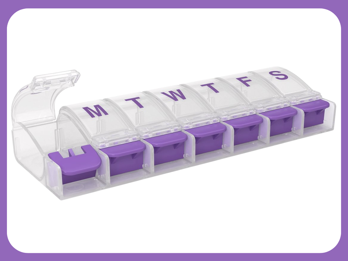 Ezy Dose Weekly Pill Container