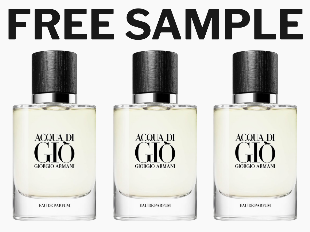 FREE Giorgio Armani Acqua Di Gio Eau De Parfum Fragrance Sample