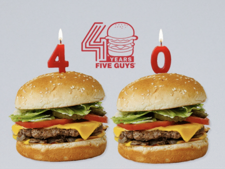 Five Guys BOGO Free Burger