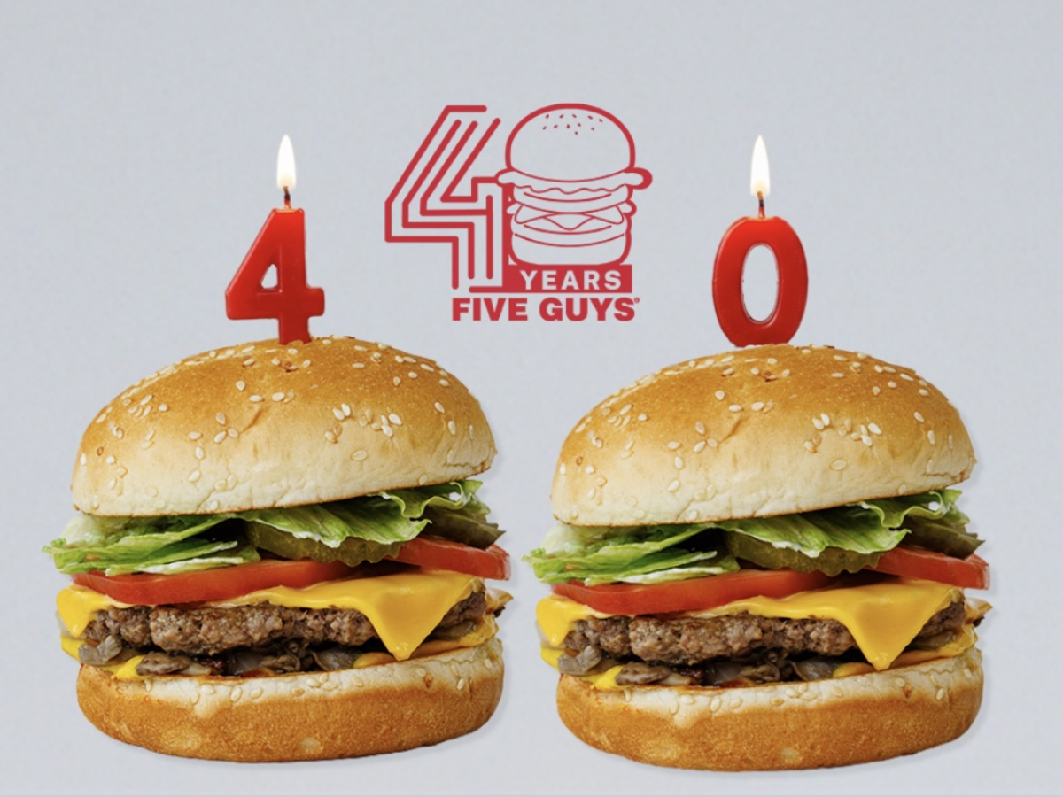 Five Guys BOGO Free Burger Five Guys BOGO Free Burger