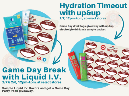 Free Hydration Events at Target on 27 and 28