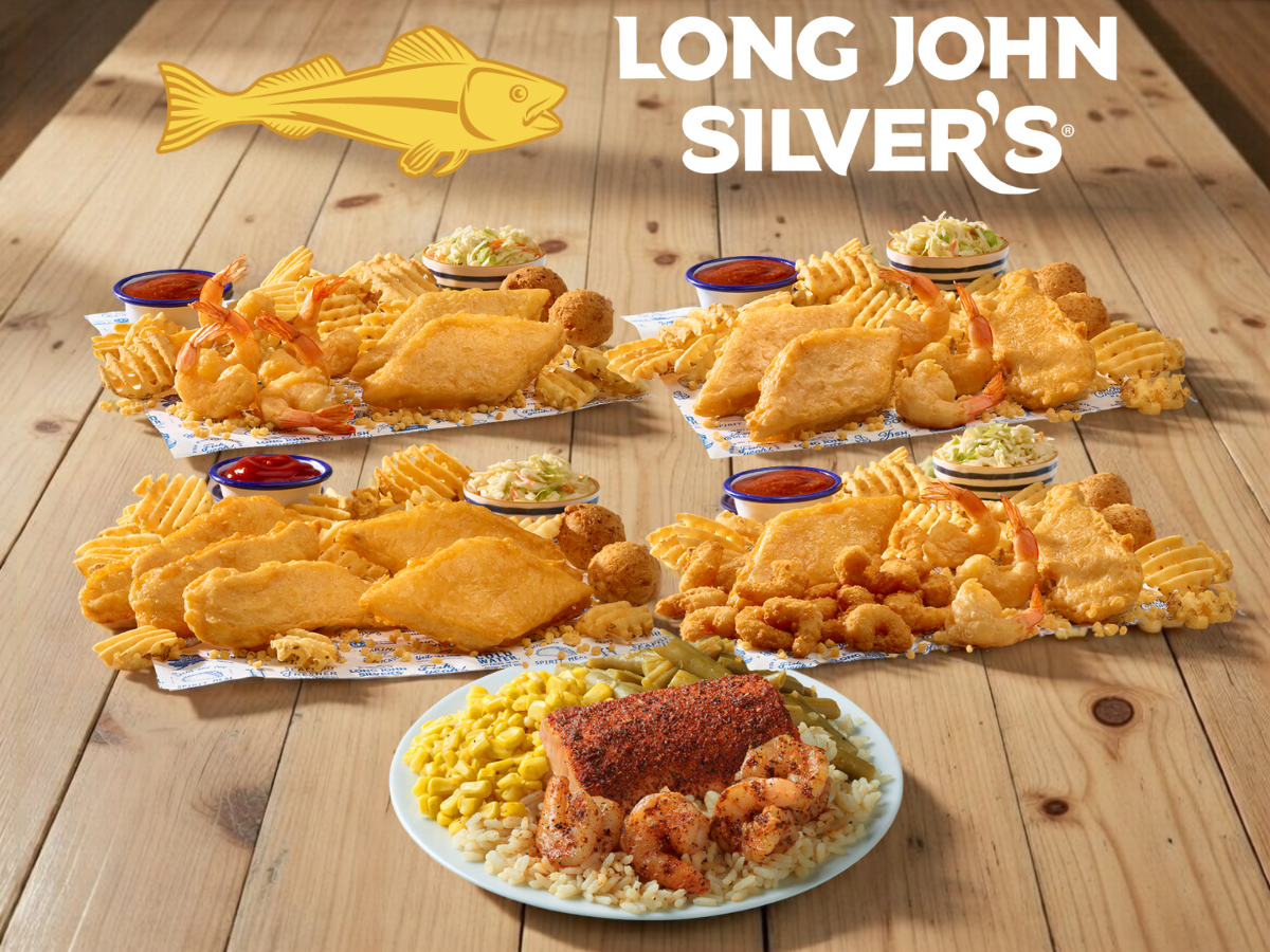 Long John Silver's Variety Platters Long John Silver's Variety Platters