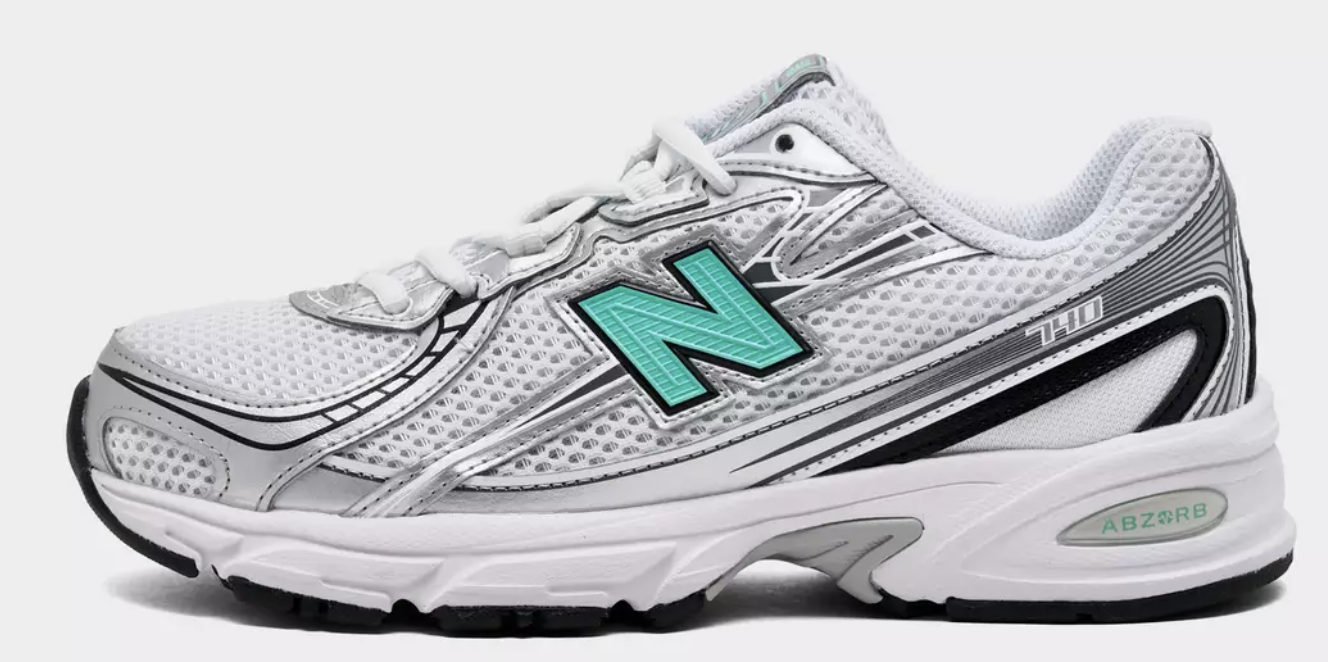 New Balance White 740