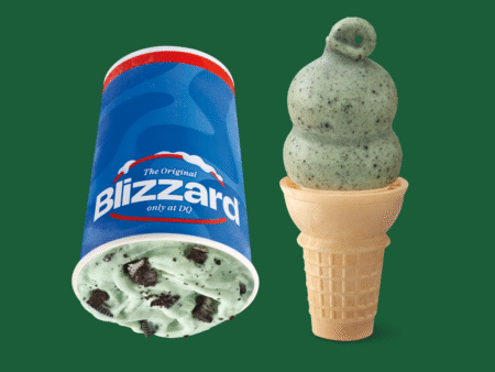 New Mint Crunchin' Cookie Dipped Cone + Mint OREO Blizzard Treat at Dairy Queen on February 23rd