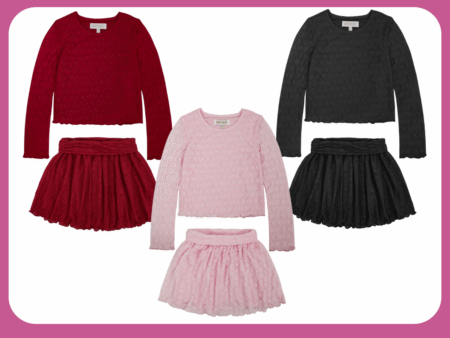 Planet Gold Skirt Sets