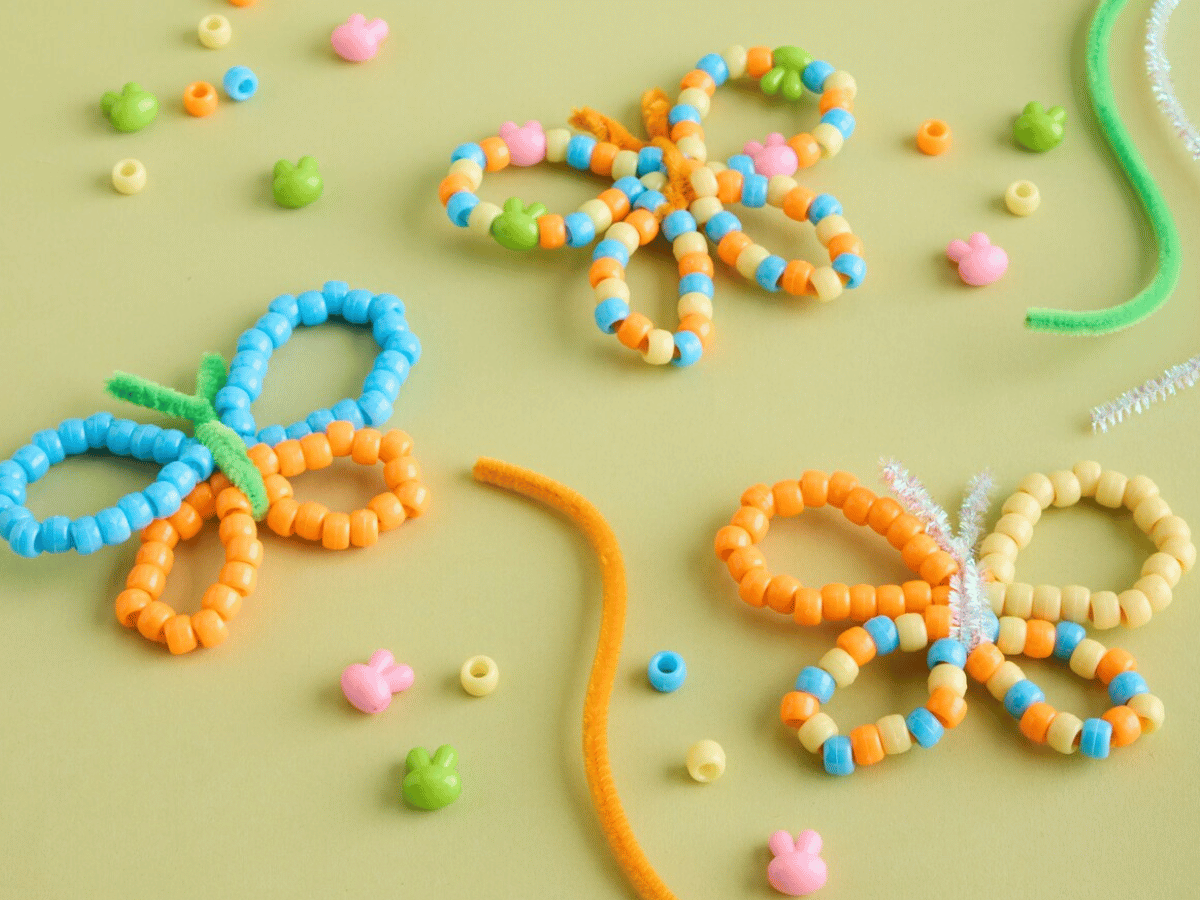 Spring Beaded Butterflies