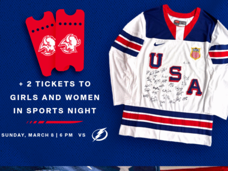 USA Women's Team Signed Jersey + Sabres Tickets Giveaway