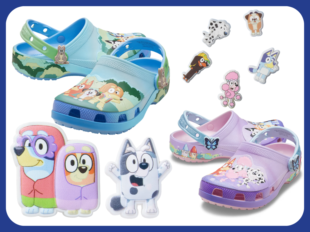 bluey crocs