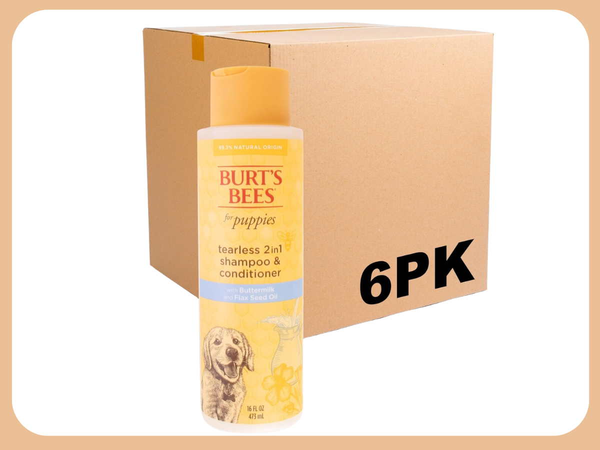 Burts bees pet shampoo
