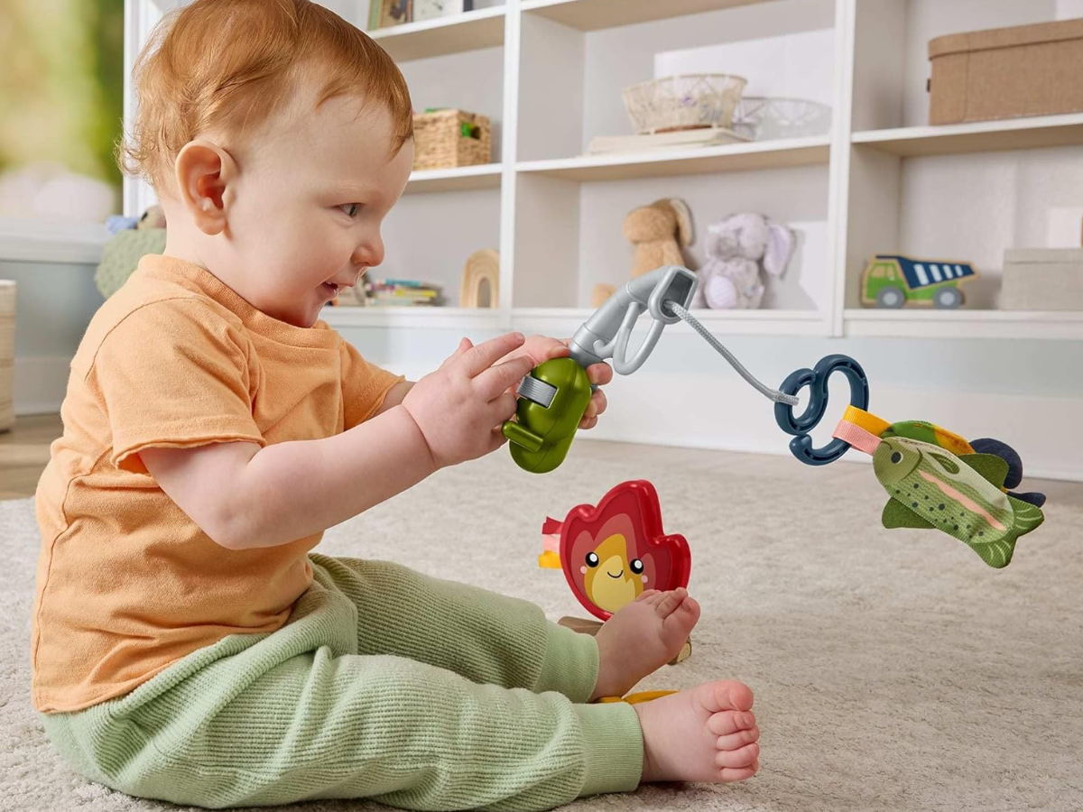 fisher price crinkle toy