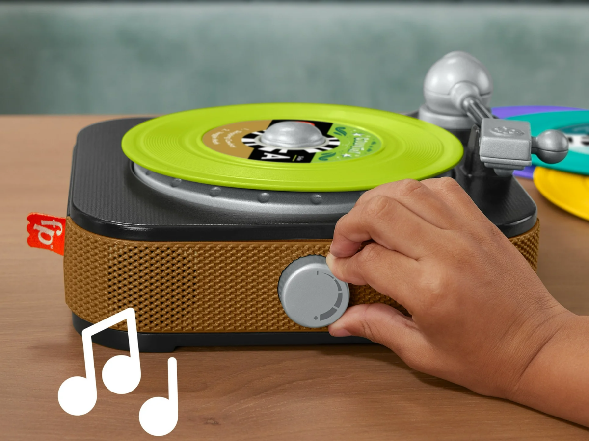 fisher price turn table