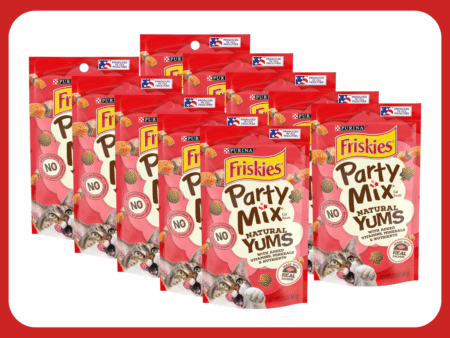 friskies party mix natural yums cat treats