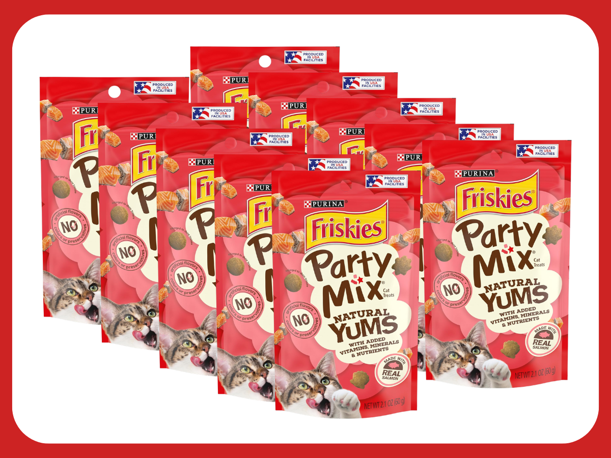 friskies party mix natural yums cat treats