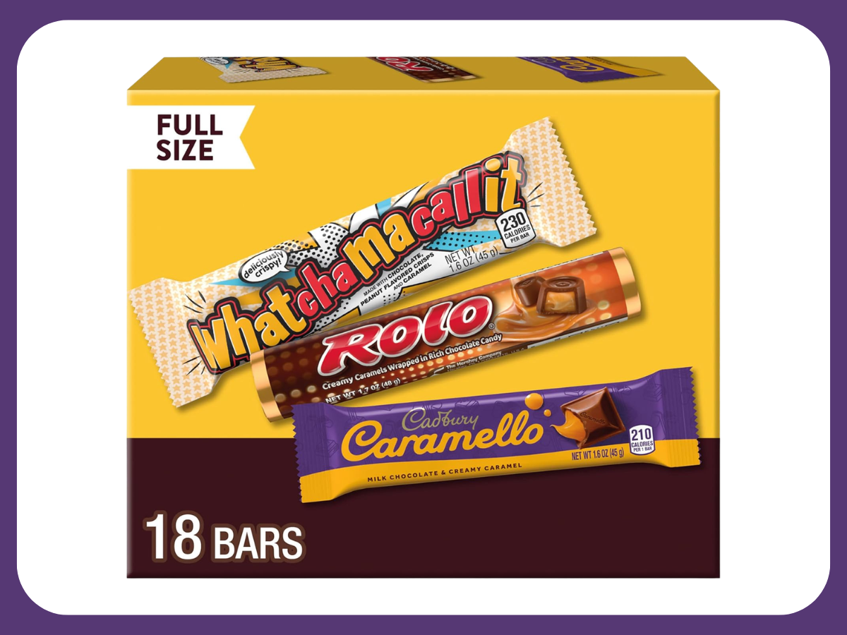 chocolate caramel candy bars