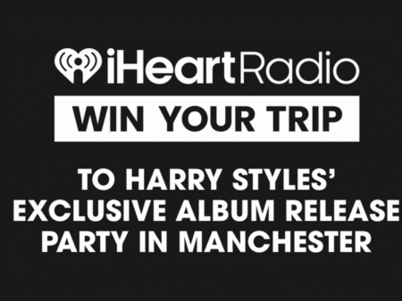 iHeartRadio and Harry Styles All The Time Manchester Occasionally Flyaway Sweepstakes