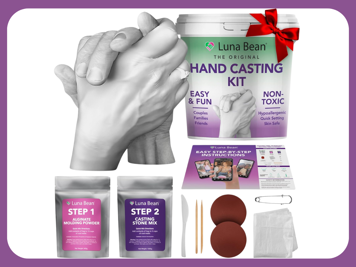 luna bean hand casting