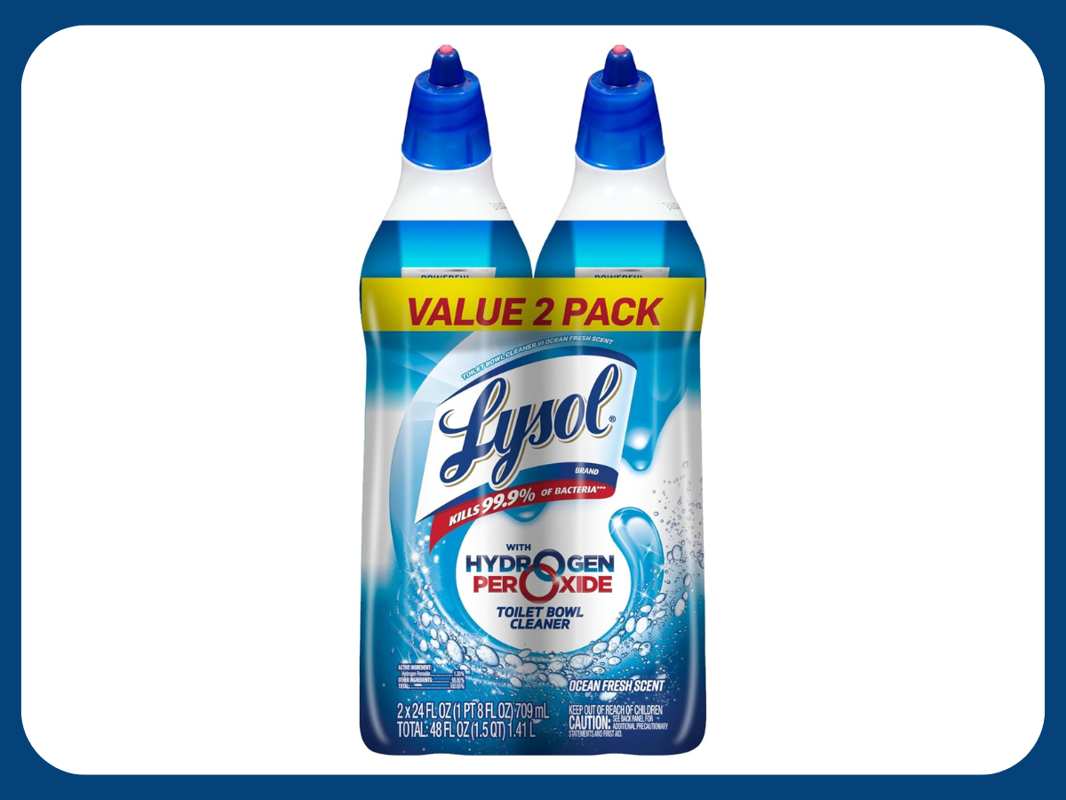 lysol toilet bowl cleaner 2 pack