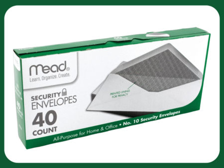 mead 40 ct envelopes